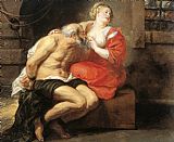 Peter Paul Rubens Cimon and Pero painting